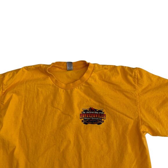 Gildan Men's Size M The Carolina Bull Ring Fayetteville Motor Speed Way T-Shirt - Picture 9 of 13